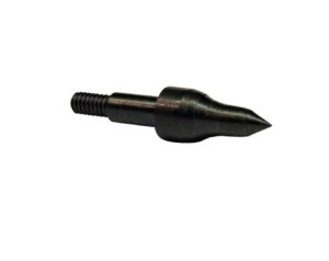 Pointed metal tool with threaded end