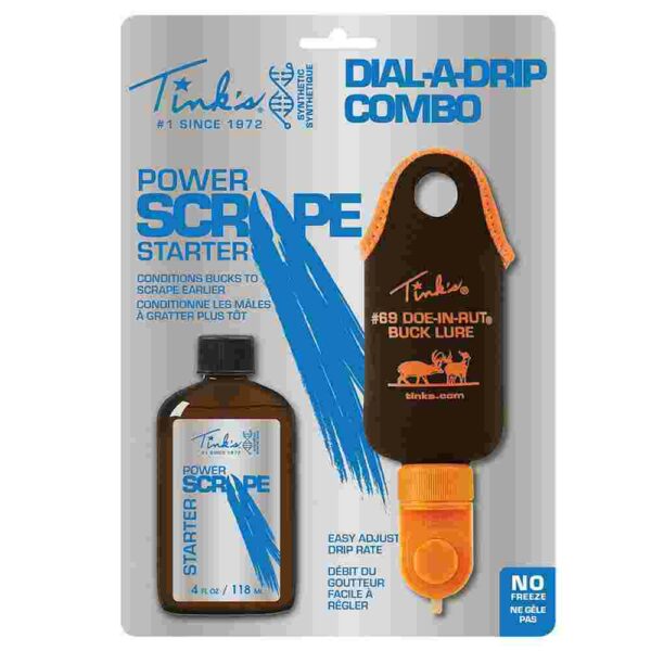 Tink's Power Scrape Starter and Buck Lure combo.
