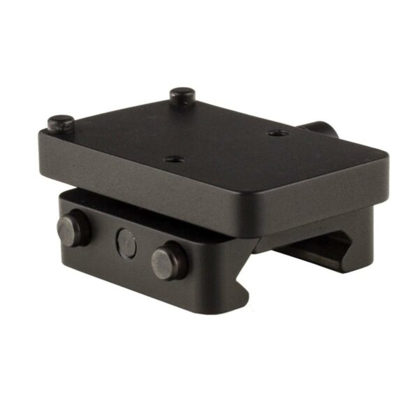 Black metal mounting bracket adapter