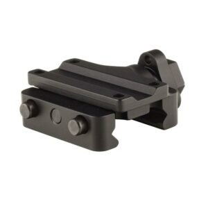 Black tactical rail mount bracket