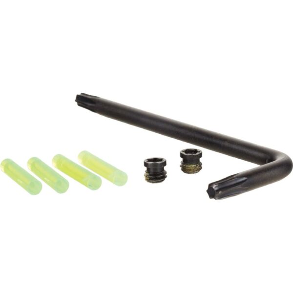 Allen wrench and small hardware components