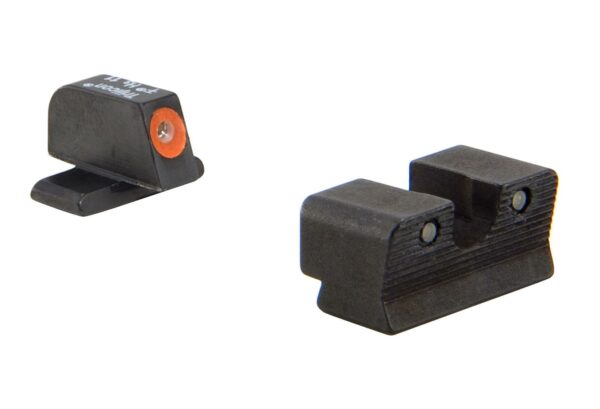 Front and rear handgun sights set