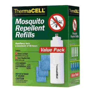 ThermaCELL mosquito repellent refills value pack box.