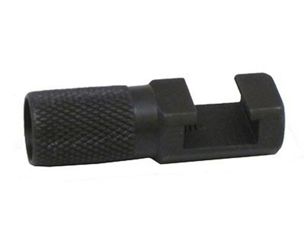 Black gun sight adjustment tool