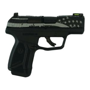 9mm pistol with American flag design