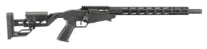 Ruger Precision Rifle, black, side view.