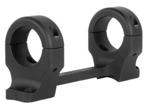 Black dual ring scope mount