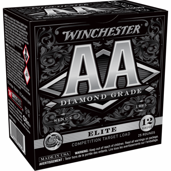 Winchester AA Diamond Grade Shotshells 12 ga 2-3/4" 1-1/8oz  1300 fps #7.5 25/ct