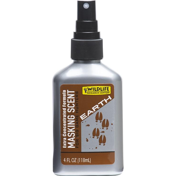 Earth masking scent spray bottle for hunters