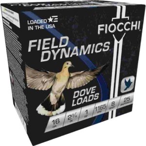 Fiocchi Field Dynamics Dove Loads ammunition box