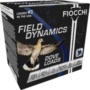 Fiocchi Field Dynamics Dove Loads ammo box