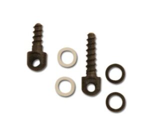 Small screws and washers for dental application