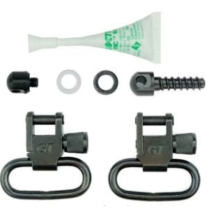Grovtec Shotgun Locking Swivel Set for Mossberg 500 Black