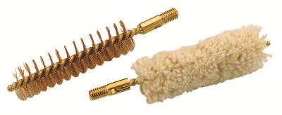 Gun barrel cleaning brushes set