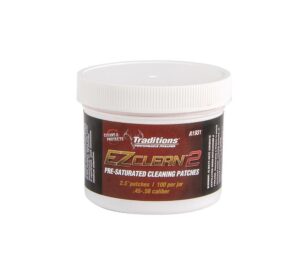 EZ Clean 2 pre-saturated cleaning patches jar