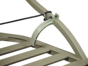 Close-up of metal furniture mechanism