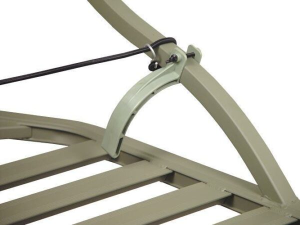 Close-up of metal furniture mechanism