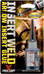 Arrow insert weld glue, 0.5 oz size