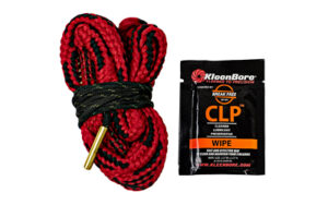 KleenBore gun cleaning rope and CLP wipe