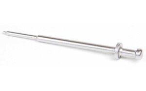 Metal piston rod for machinery or engines