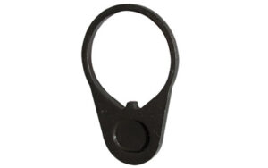 Black metal sling adapter plate