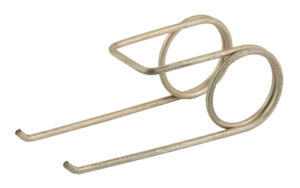 Metal heating element with coiled design