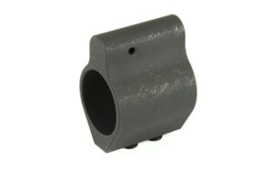 Black metal gas block for firearms