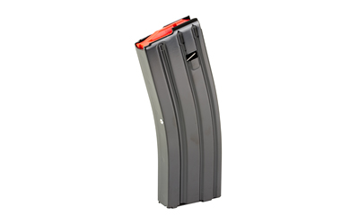 30-round ammunition magazine on white background.