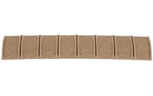 Beige textured grip panel with eight sections.
