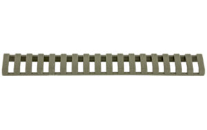 Olive green rail cover for tactical equipment