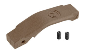 Brown bicycle component with screws