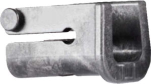 Metal A-frame sight post for firearm
