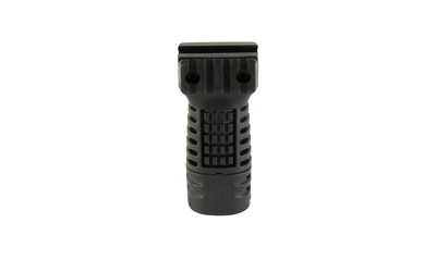 Tactical black vertical foregrip for firearms.