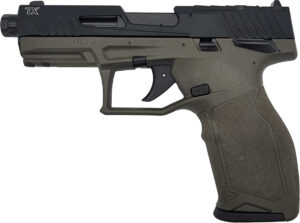 Taurus TX22 Gen2 TORO .22 LR Semi-Auto Pistol - OD Green | 4.1" Threaded Barrel