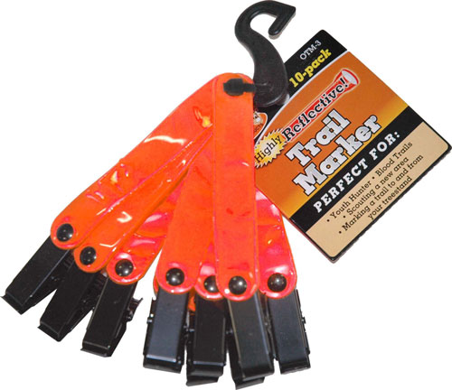 HME TRAIL MARKERS REFLECTIVE - ORANGE 10PK - Image 3