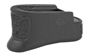 Black pistol magazine grip extension