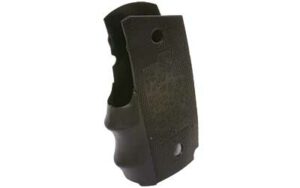 Black textured ergonomic grip handle