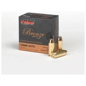 PMC Bronze 10mm Handgun Ammo - 170 Grain | JHP | 25rd Box