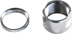Metal compression nut and ring fitting