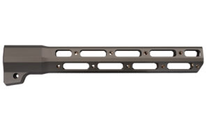Metal rifle handguard with multiple slots