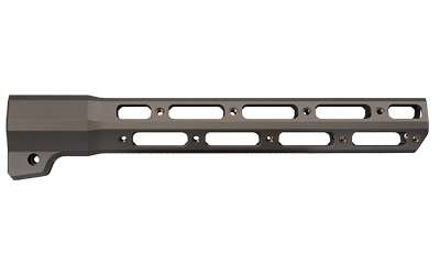 Metal rifle handguard with multiple slots