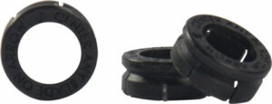 Three black arrow inserts on white background