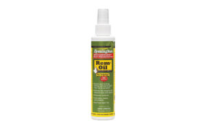 Remington Rem Oil spray bottle for gun maintenance.