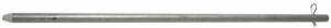 Metal stake for ground anchoring applications