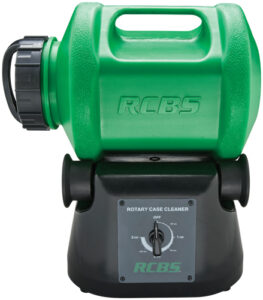 RCBS rotary case cleaner machine, green and black