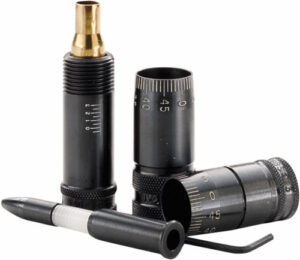 Reloader tools and accessories for ammunition.