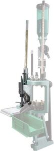 Reloading press for ammunition cartridges