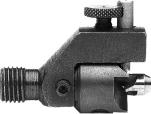 Close-up of a precision mechanical tool