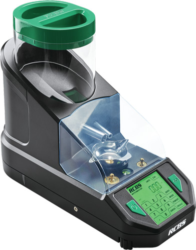 Digital powder dispenser for reloading ammunition