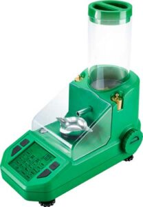 Green smart digital powder dispenser for reloading